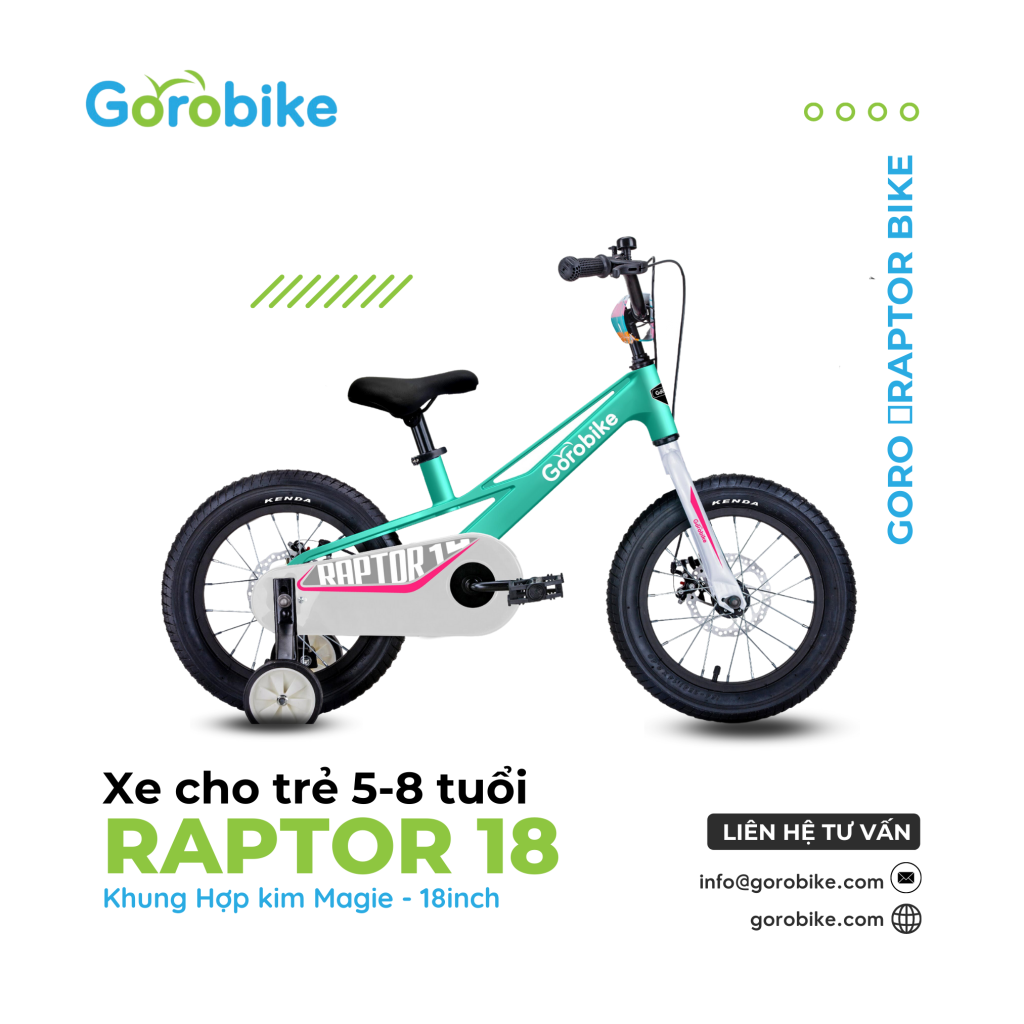 Xe đạp trẻ em thương hiệu Việt Gorobike